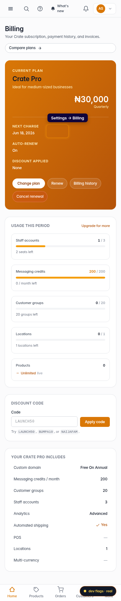 Renew your plan early: step 1 (mobile)