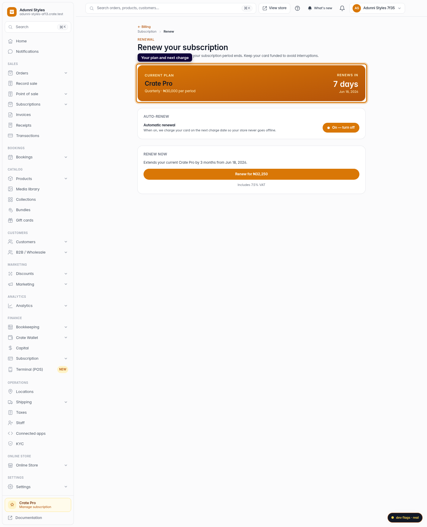 Renew your plan early: step 2 (web)